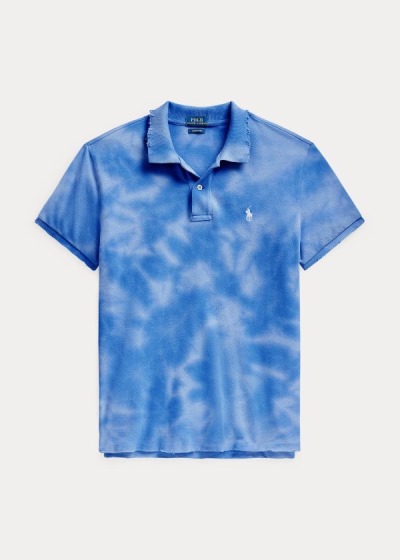 Women's Polo Ralph Lauren Classic Fit Frayed Polo Shirts | 476950XPB